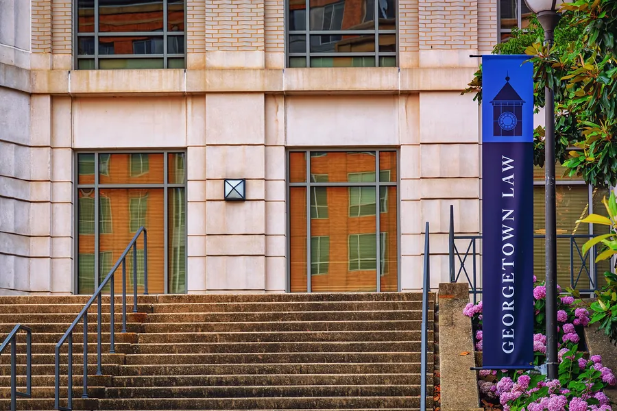 Georgetown University Law Center in Washington, D.C.