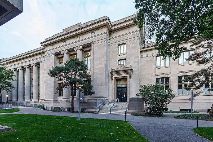 Langdell Hall at Harvard Law School
