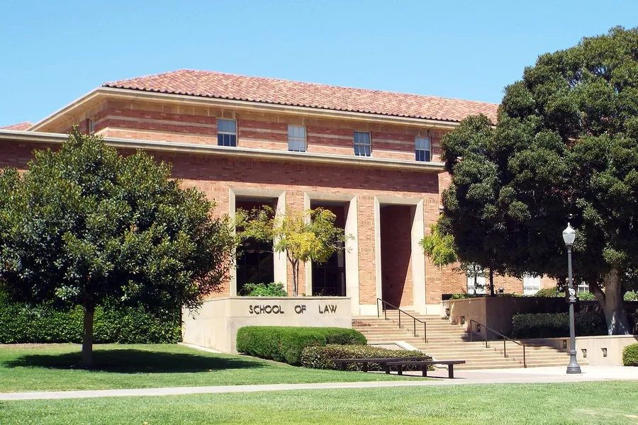 UCLA School of Law entrance
